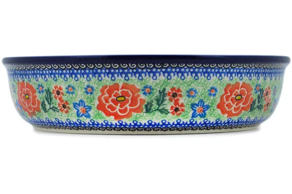 10" Bowl - Bold Carnation