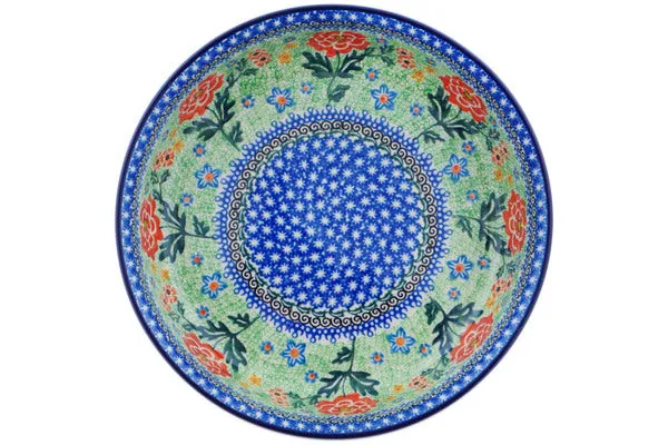10" Bowl - Bold Carnation