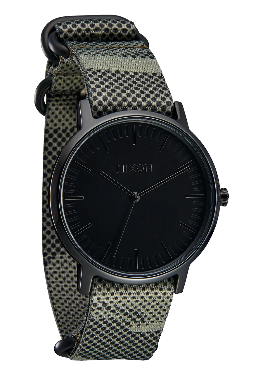 20mm Recycled One Piece Band - Olive Dot Camo
