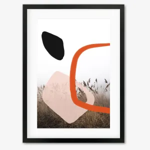 Abstract Field With Colours 2 Framed Art