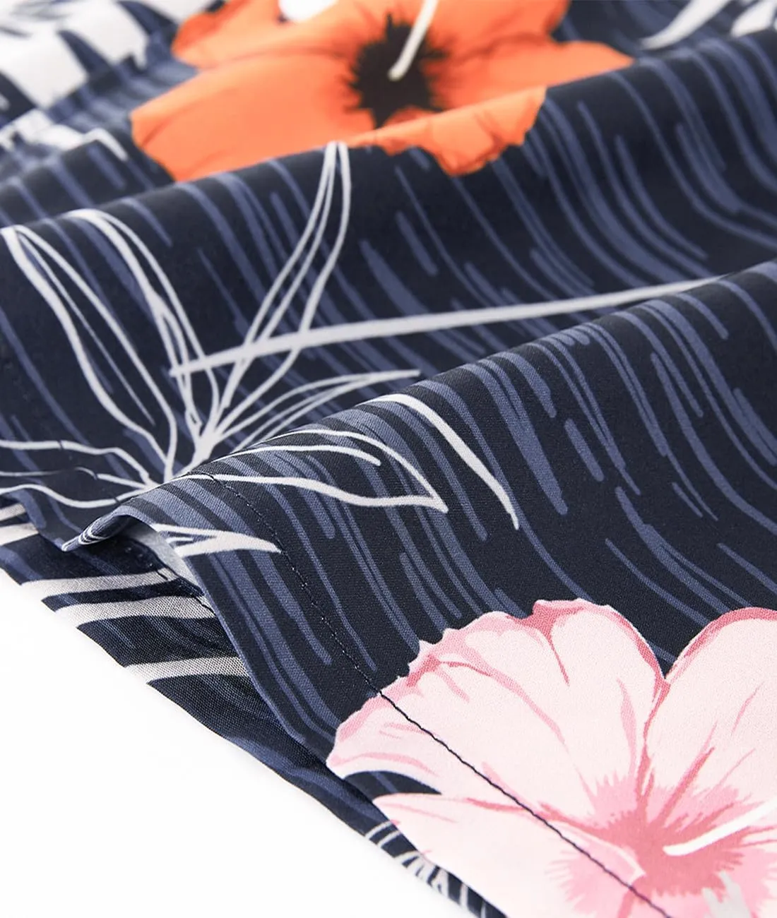 APTRO Men's Hawaiian Shirt Short Sleeve Tropical Vacation Button Down Beach Floral Palm Shirts