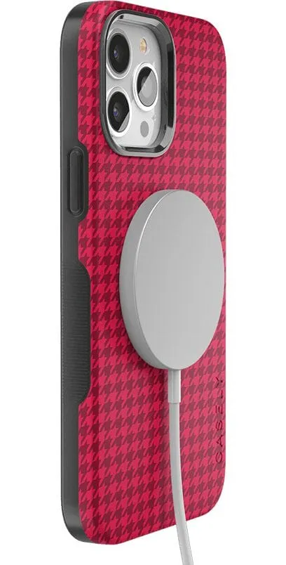 Best Dressed | Red Houndstooth Case