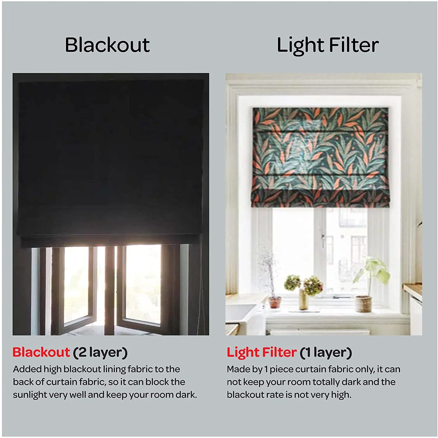 Bold Brush Artistic  Window Roman Shade