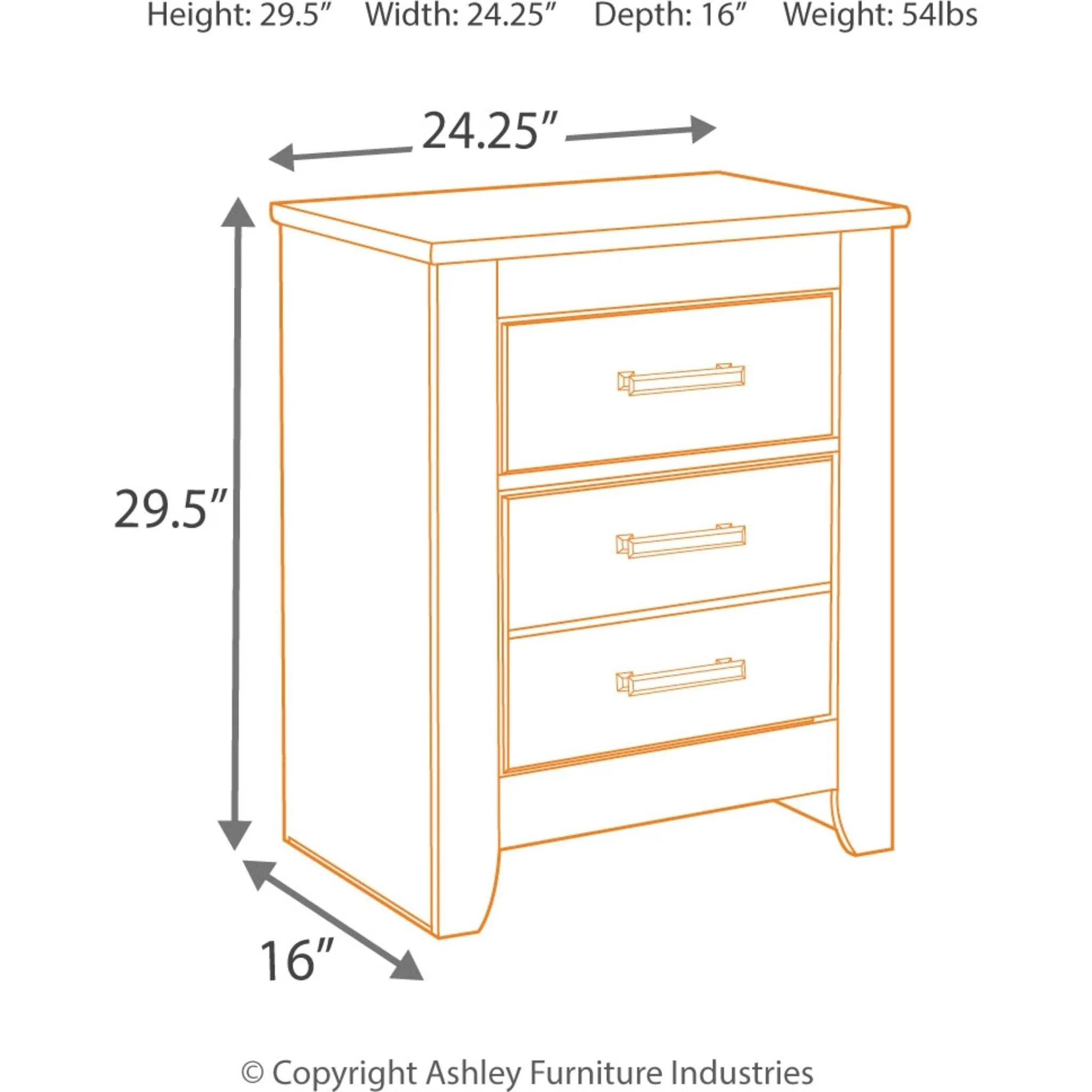 Brinxton Nightstand