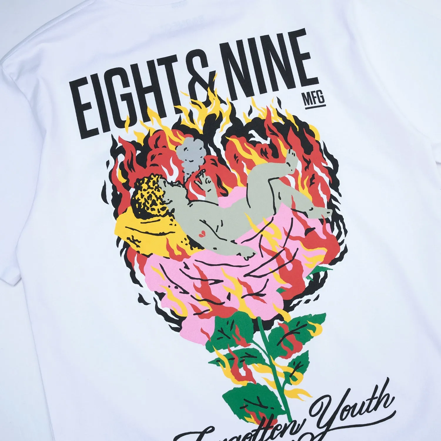 Forgotten Youth T Shirt White