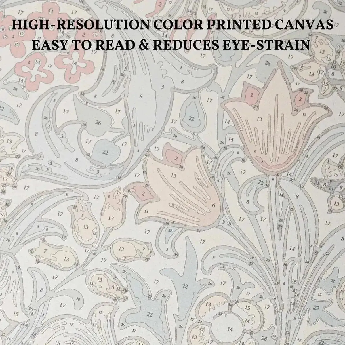 Form and Light Motif in West New Jersey - Paint by Numbers