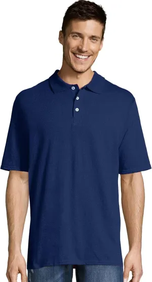 Hanes Men's Short Sleeve X-Temp Performance Polo