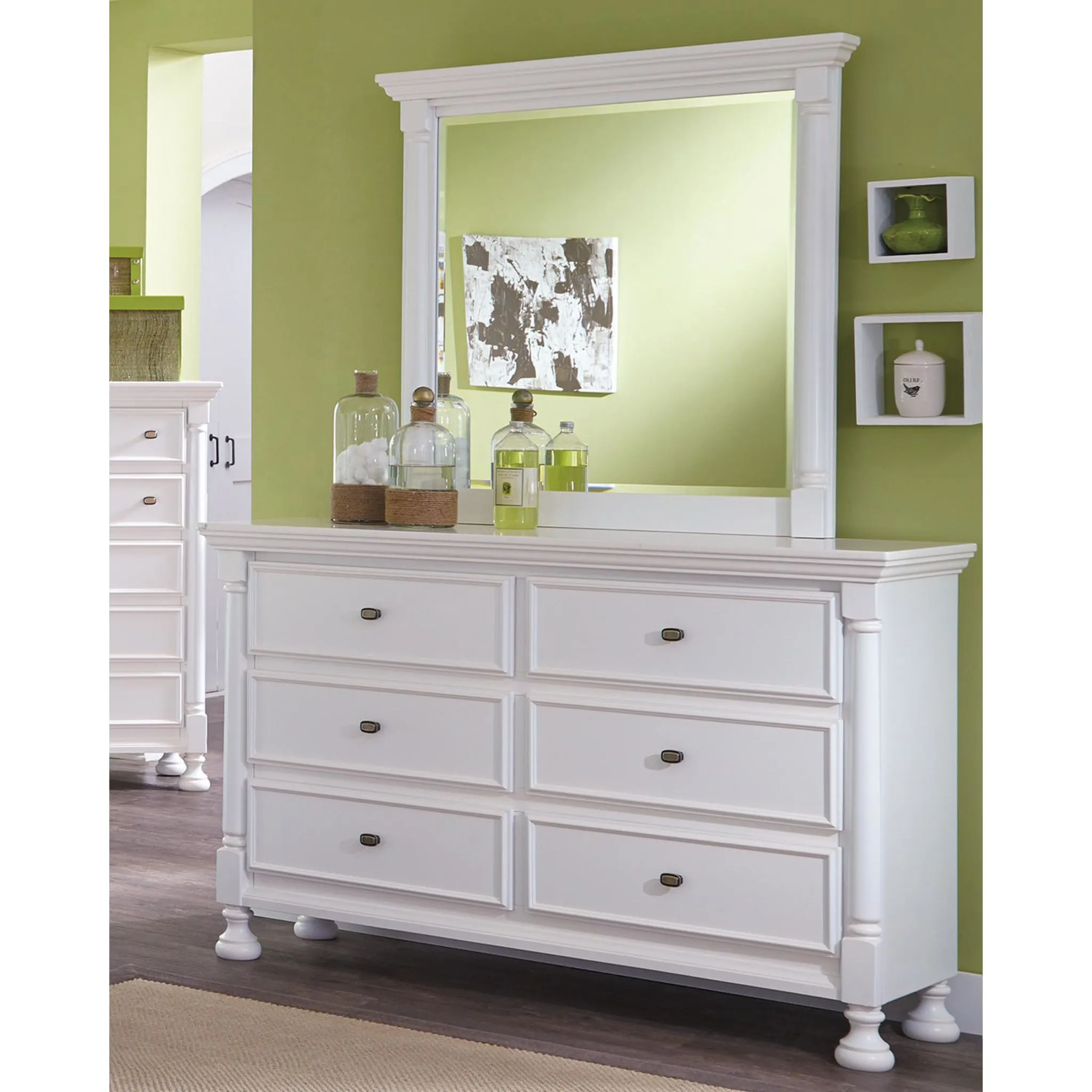 Kaslyn Dresser and Mirror