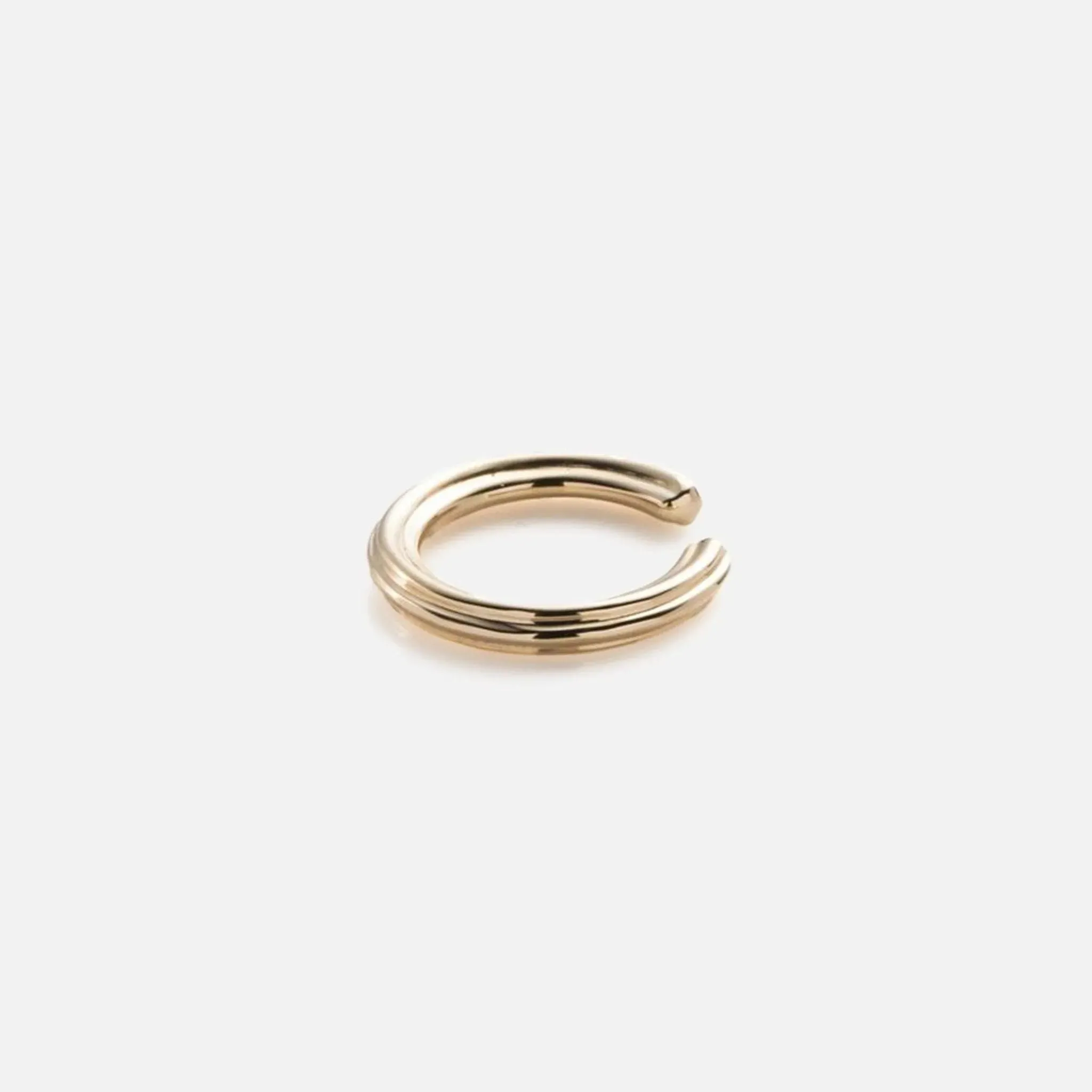 Small Dune Round Ear Cuff