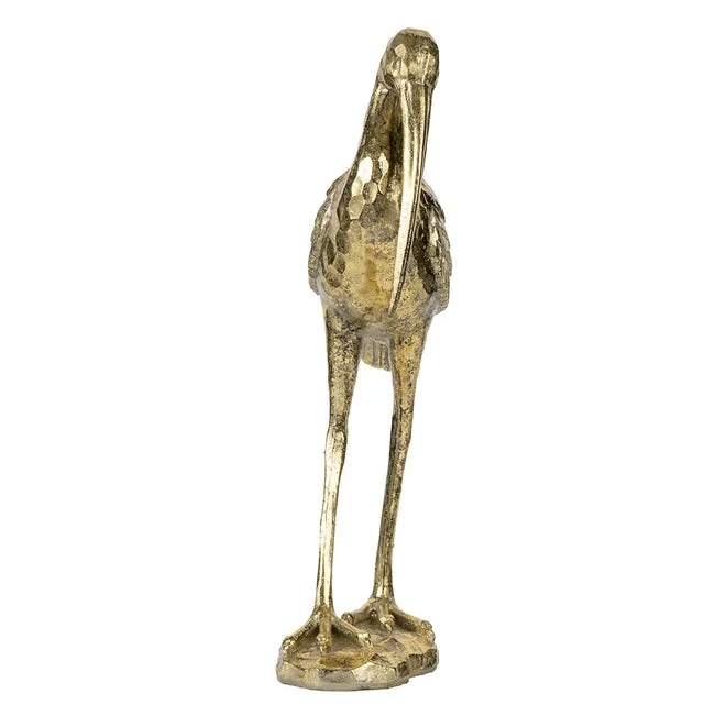 Standing Crane Figurine