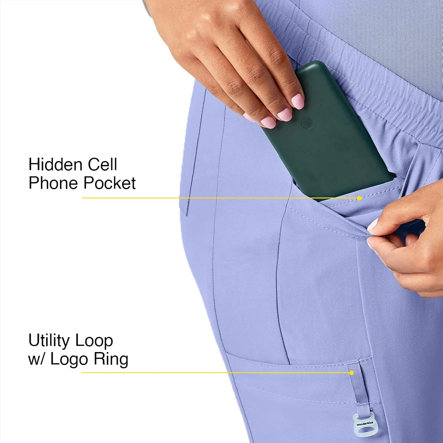 WonderWink Women's Maternity Jogger Scrub Pant